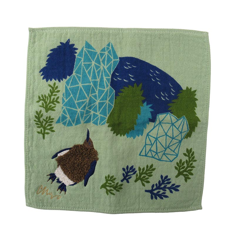 moritaMiW ガーゼパイルハンカチ/お着替えヒナペンギン