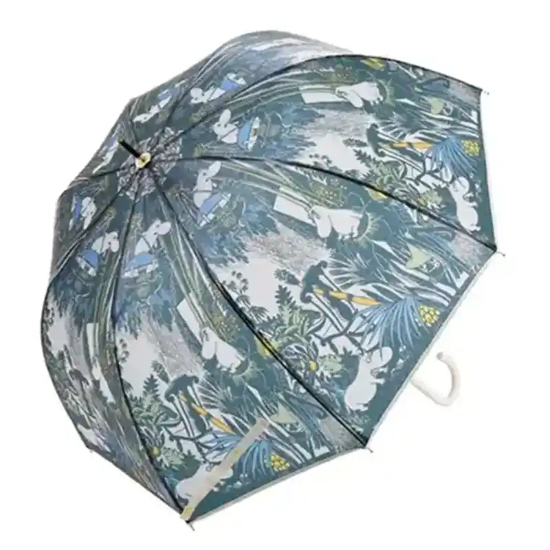 MOOMIN マットクリアアンブレラ  たのしいムーミン一家/BK