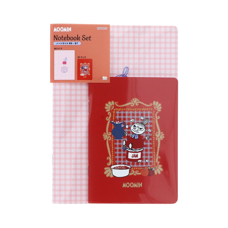 MOOMIN Afternoon tea party ノートセットB6・B7/リトルミイ