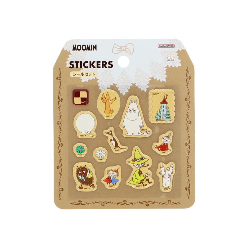 MOOMIN Afternoon tea party クッキー風シール/ムーミン