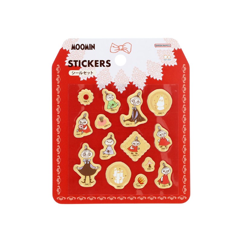 MOOMIN Afternoon tea party クッキー風シール/リトルミイ