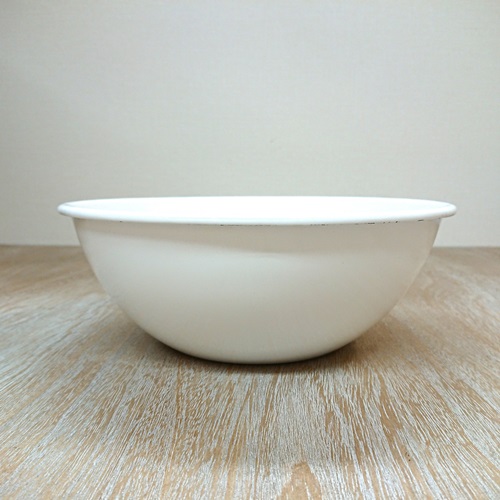 野田琺瑯 ボール(全白) 24cm