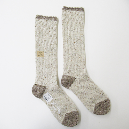 SMALL STONE COS0060三面切替クルーソックス/NT【日本製】