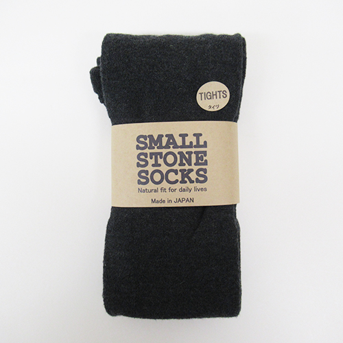 SMALL STONE　プレーンタイツ　BK【日本製】