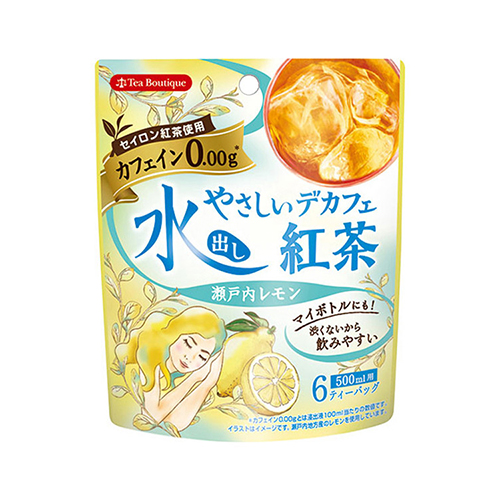 【SALE】 【在庫限り終了】Tea Boutique / 水出しやさしいデカフェ紅茶 ライチティーブティック / 水出しやさしいデカフェ紅茶 瀬戸内レモン
