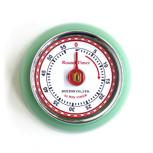 DULTON ダルトン COLOR KITCHEN TIMER WITH MAGNET*MINT GREEN