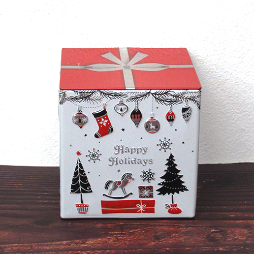 クリスマス ギフトボックス缶