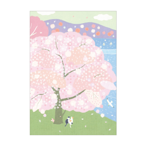 Mimo Hirai 春のポストカード 5枚組 AF-0059