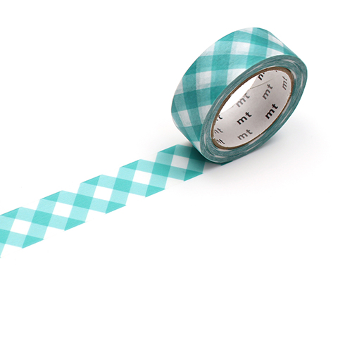 mt deco 1P /太幅ギンガムチェック・グリーン