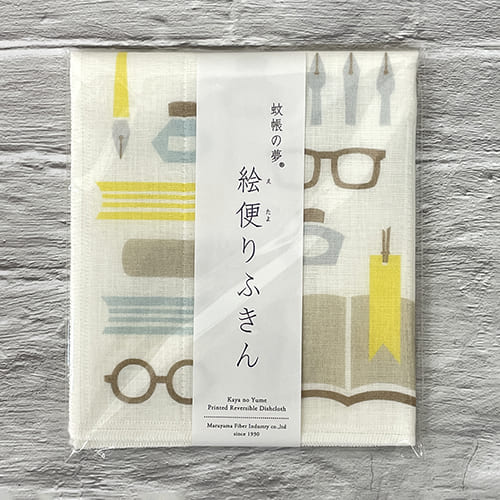 蚊帳の夢 絵便りふきん 文具