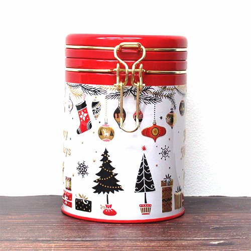 クリスマス キャニスター缶