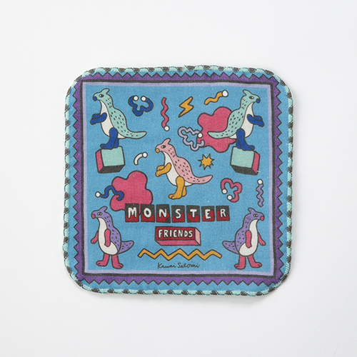 COCOWALK ガーゼミニハンカチ /MONSTER FRIENDS
