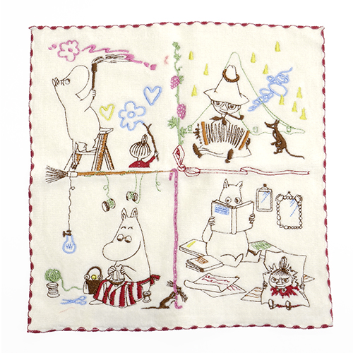MOOMIN ミニタオル「楽しいひととき」