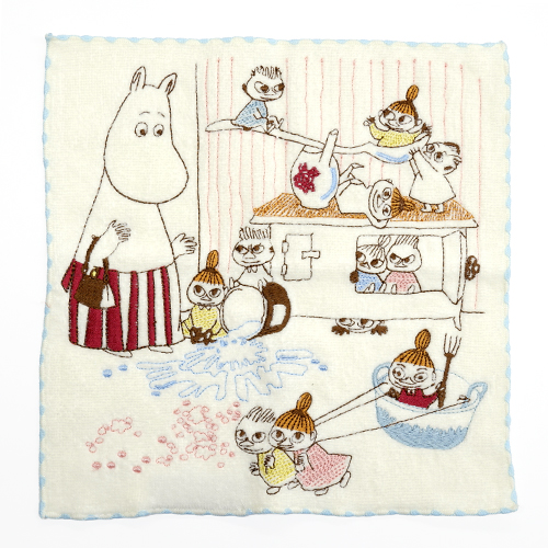 MOOMIN ミニタオル「いたずら大好き」