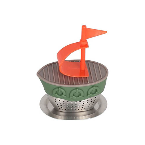 DULTON ダルトン TEA INFUSER AT SEA DAY ORANGE/GREEN