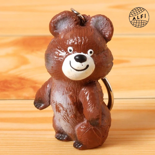 ハンドペイント キーチェーン/ミーシャ ベア