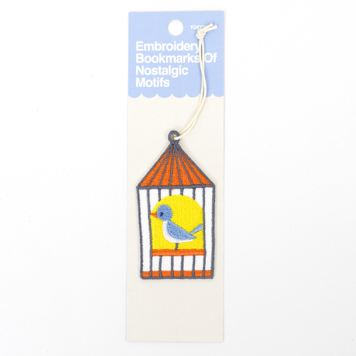 MBROIDERY BOOK MARK  チャーム /トリ