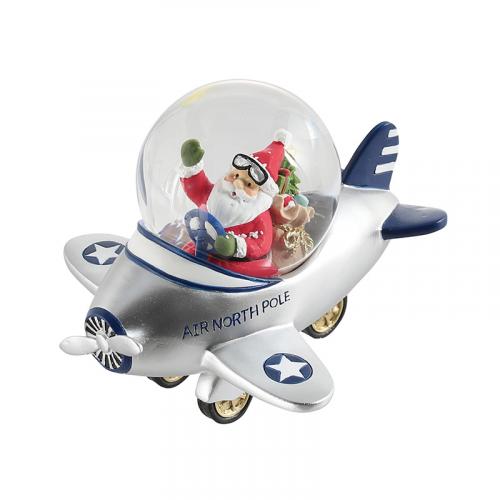 DULTON  Snowglobe /Aero santa silver