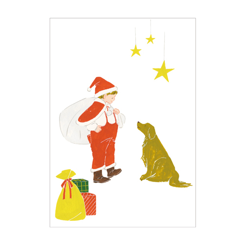 Kitahara Asuka クリスマスポストカード 5枚組 AE-0222