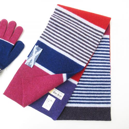 【SALE】 ROBERT MACKIE　NESS　SCARF　S611/WINE2302