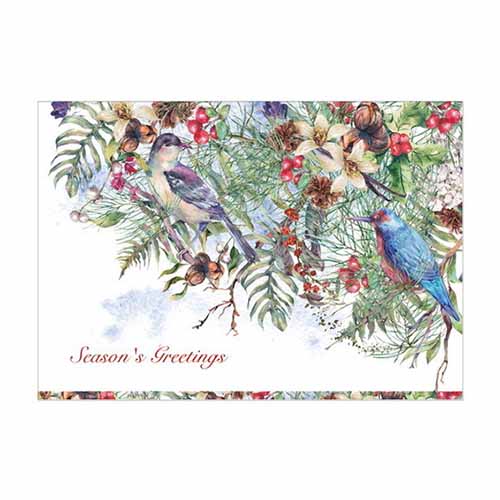 フロンティア クリスマスカード クラシック /2羽の鳥