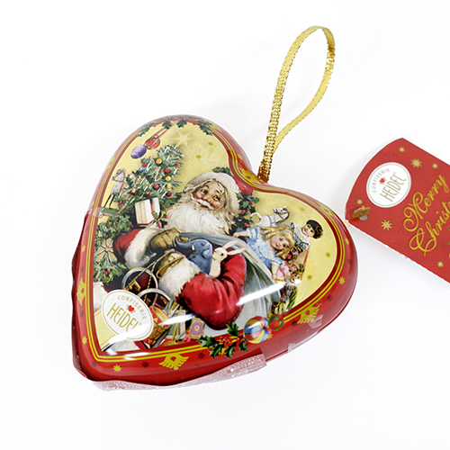 XM ノスタルジック オーナメントハート缶