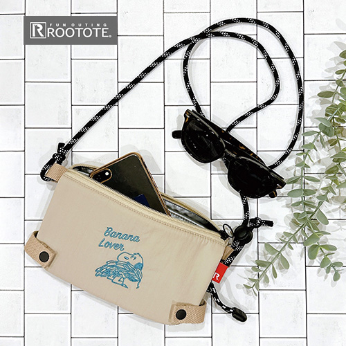ROOTOTE ルートート IP.TKサコッシュ.Peanuts-9B /BANANA