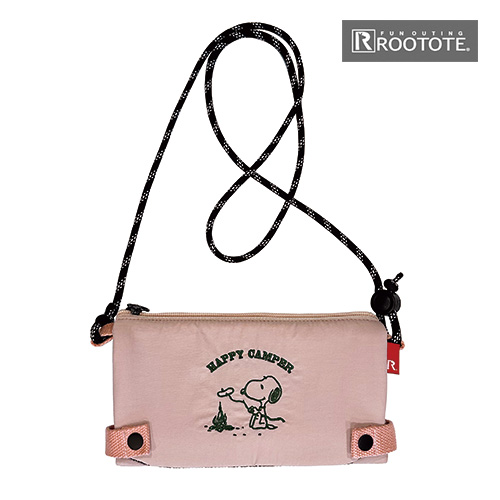 ROOTOTE ルートート IP.TKサコッシュ.Peanuts-9B /H.CAMPER