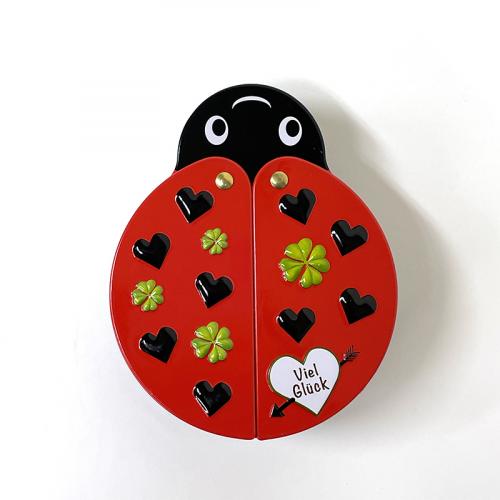 HEIDEL/てんとう虫エンボス缶