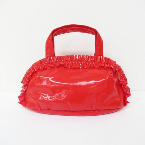 TUNIC ミルク手さげBag B アカ 【日本製】