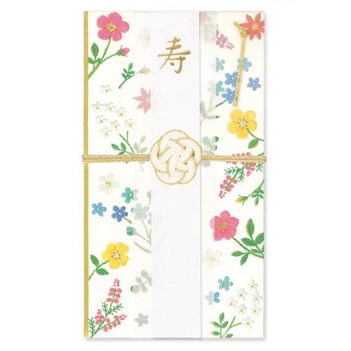 花づつみ 水引・祝儀袋 /刺しゅう・ガーデン