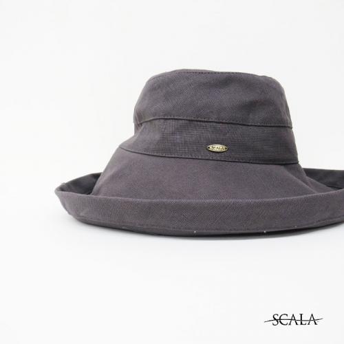 SCALA　UVハット　CHARCOAL