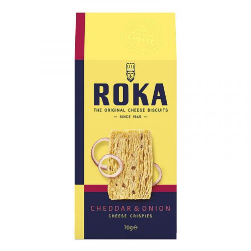【SALE】ROKA チーズクリスプ・チェダー&オニオン 70g
