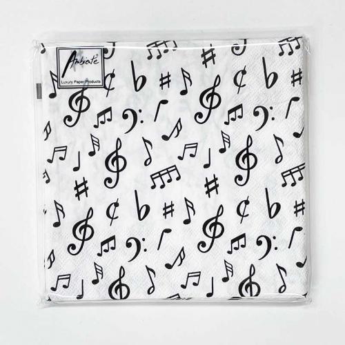 PPD ペーパーナプキン Music notes